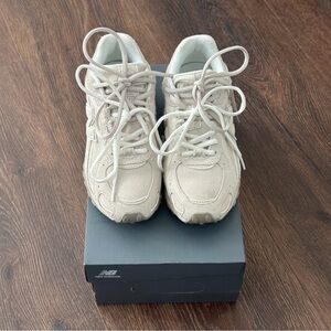 New Balance Cream Sneakers